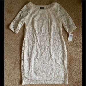Rabbit Rabbit Rabbit NWT off white lace dress sz 12